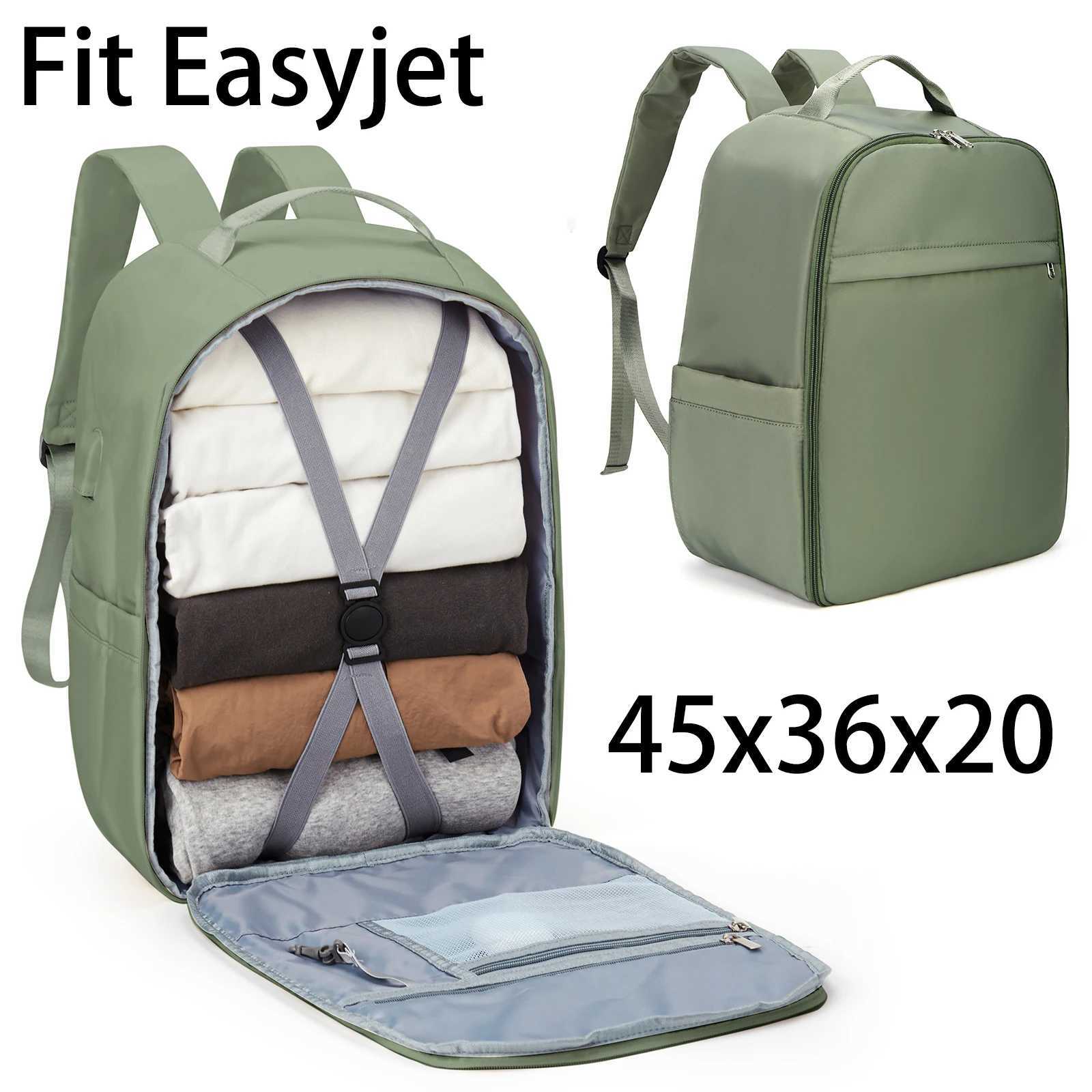 Easyjet Cabin Bag 45x36x20 Backpack Travel Backpack Woman Ryanair with Aeroplane Hand Luggage Laptop Man Daypack 240906