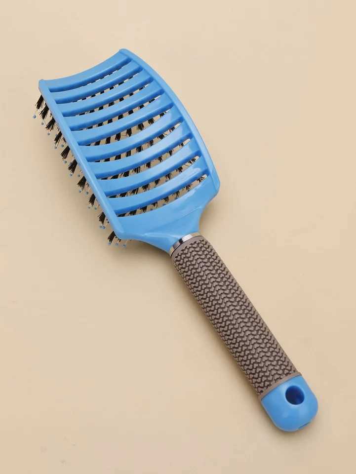 Hair Brushes Hair Brush Scalp Massage Comb Hairbrush Bristle Nylon Women Wet Curly Detangle Hair Brush Salon Hairdressing Styling Tools Y240824HV76 - view 5