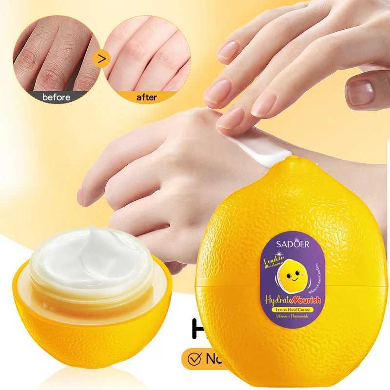 Natural lemon VC Hand Cream Body Fast Smooth Nourish Cream Lightening Black Skin Brightening Moisturizing Korean Skin Care M240906