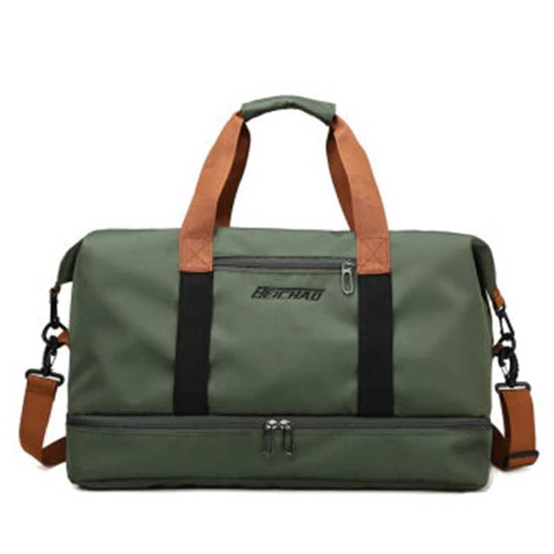 Sports bag fitness bag womens training yoga fitness handbag durable waterproof handbag outdoor travel sports shoulder bag Sac De W240906