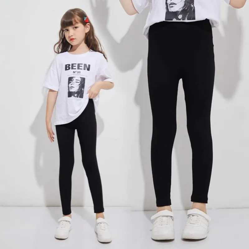Children Girl Leggings Soft Elastic Modal Kids Leggings Candy Color Girls Skinny Pants Kids Trousers Clothes for 3-15 Years Y240906