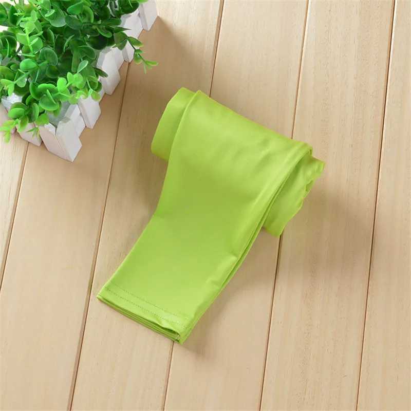 Kids Solid Color Pants For Girls Stretch Skinny Leggings Spring Summer Soft Slim Trousers Children Pant Girl and Boys Y240906