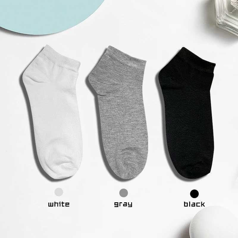 9 pairs of 2024 high-quality 80% bamboo fiber casual business mens socks for spring summer autumn cotton socks Plus size 41-47.8-16 W240905