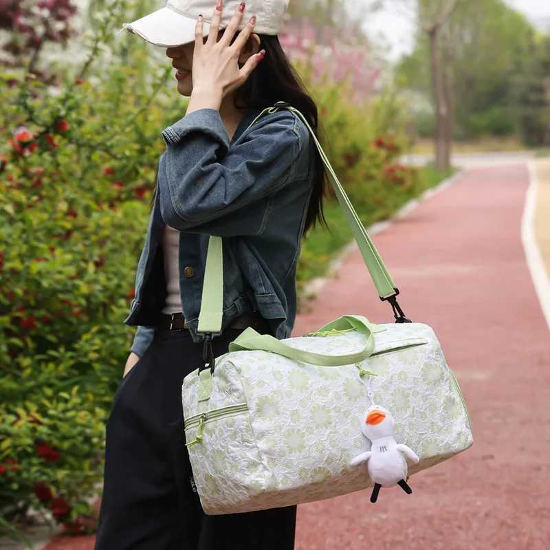 Gym Travel Package Womens College Large Weekend Yoga Training Golf Shoes Shoulders Borsa Trend 2024 Fitness Entertainment Sports Men W240906