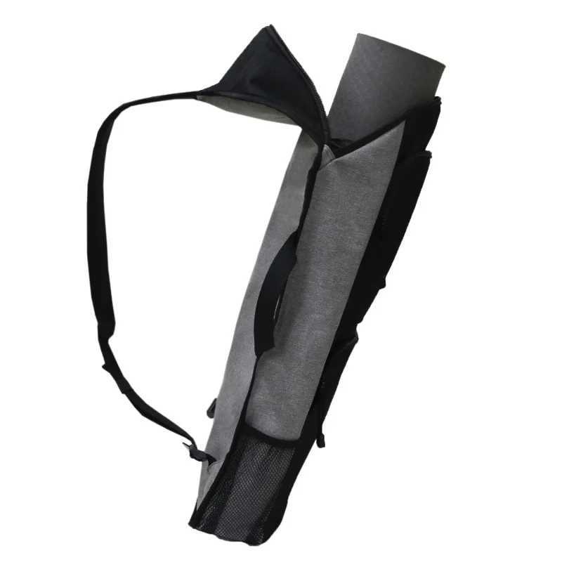 68cm canvas waterproof yoga mat bag long yoga mat storage bag handbag dance mat backpack sports backpack W240906