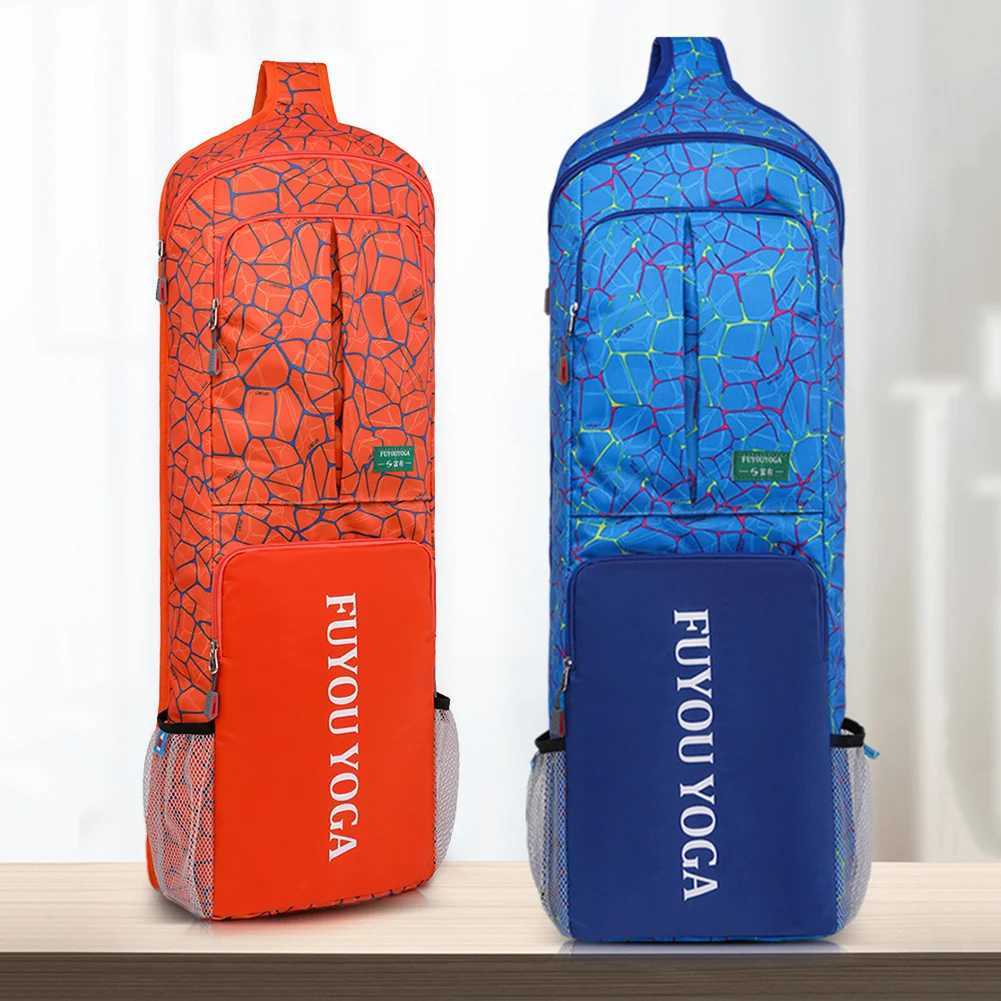 Yoga Pilates Mat Bag Waterproof Yoga Mat Handbag Large Capacity Zippered Pocket/Mesh Pocket/Handle Suitable for Women W240906