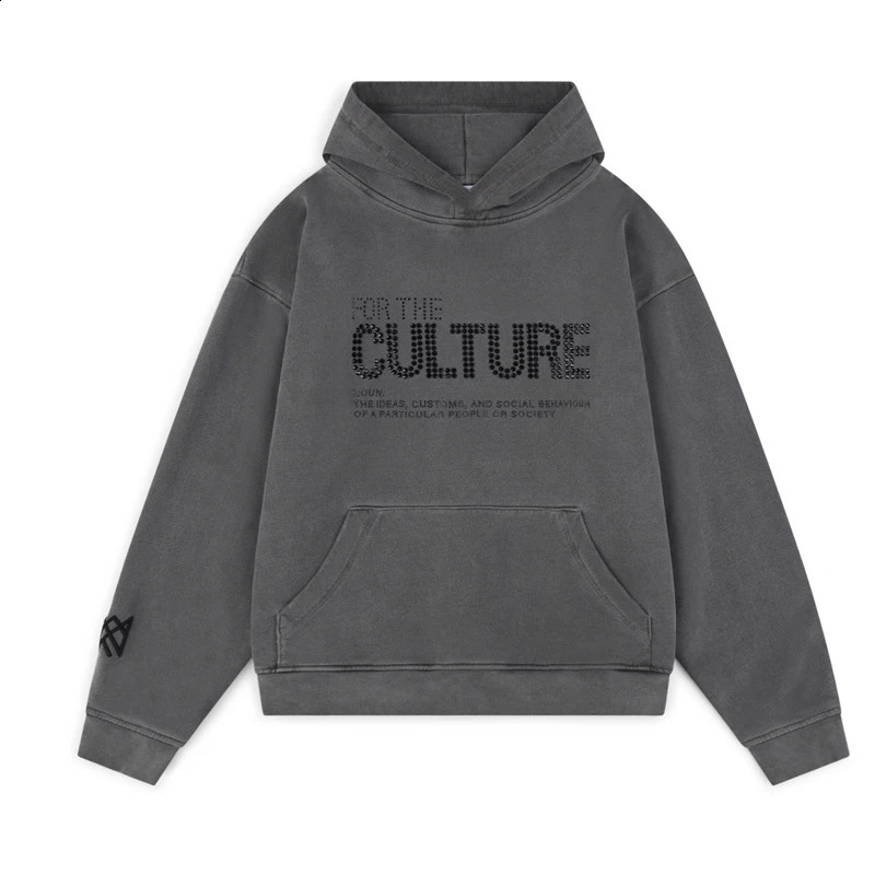 Womens Retro Harajuku Sports Diamond Decorative Hoodie Street Hip Hop Gothic Letter Pattern Mens Casual Couple Top 240904