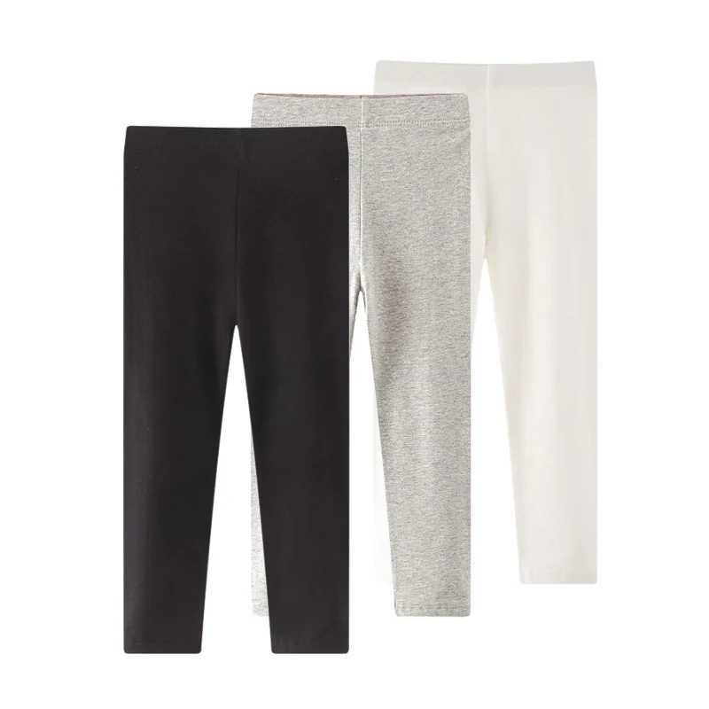 Kids Pants For Girls Solid Color Stretch Skinny Leggings Spring Summer Soft Slim Trousers Children Girl Pant Y240906