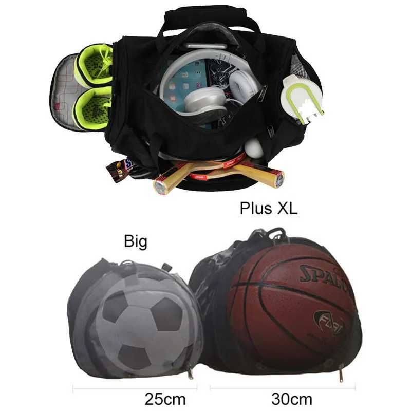 Big IX Plus XL Fitness Bag Wet Dry Training Tas Womens Yoga Handbag Sac De Sports Shoes Fitness Bag W240906