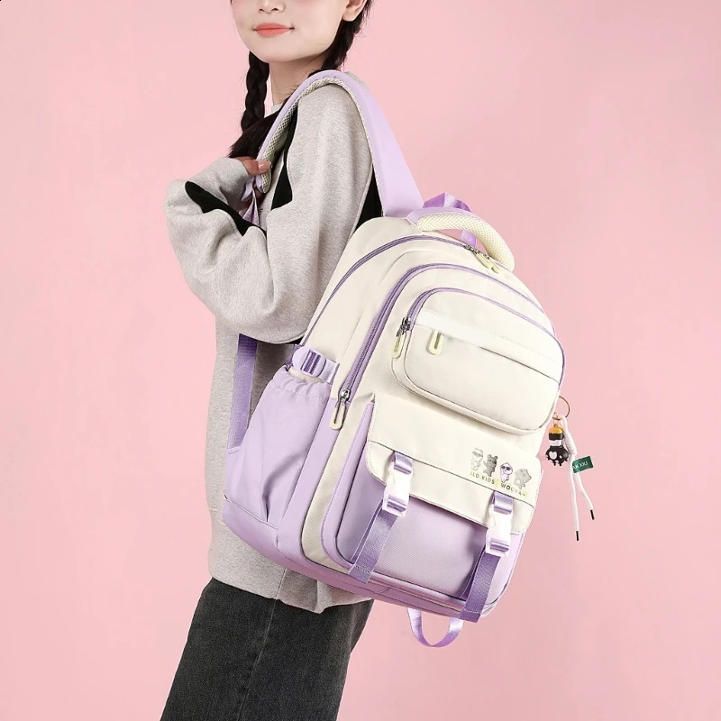 Large capacity backpack university school 240906