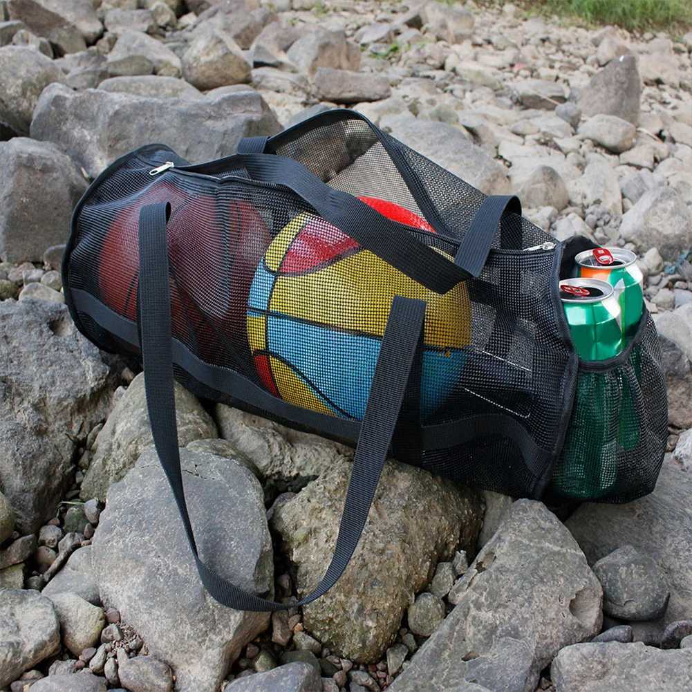 Football storage bag lightweight foldable online swimming bag multifunctional PVC canvas bag large capacity fitness yoga bag W240906