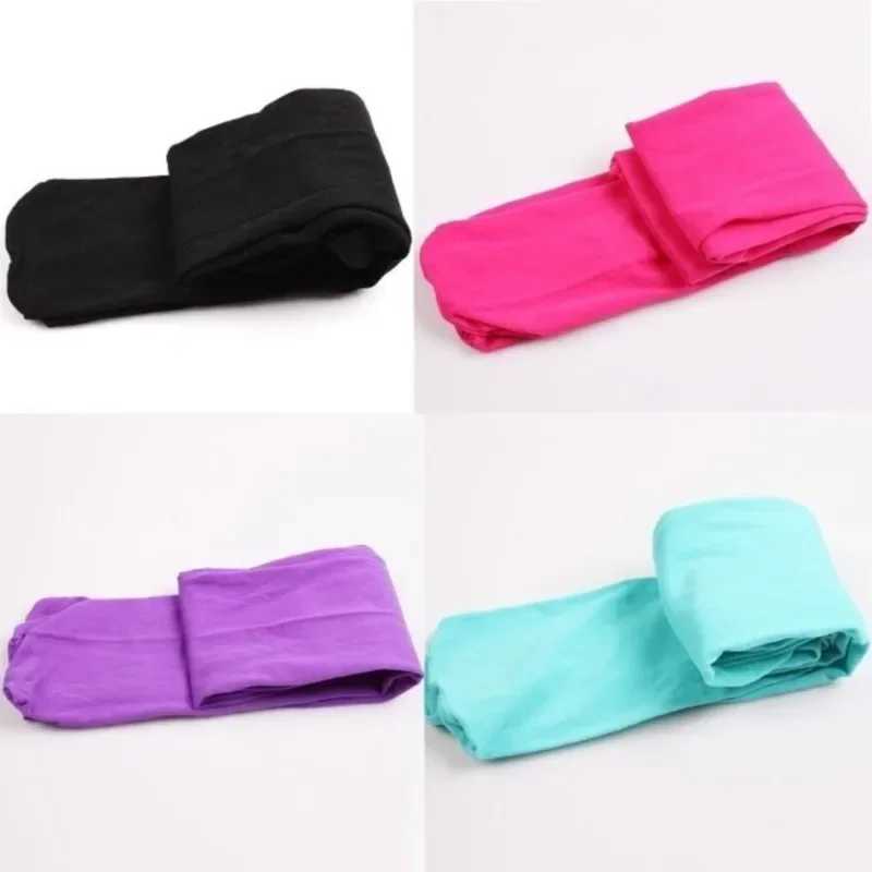 Casual Wear Leggings Spring Autumn Solid Color Leggings Trousers Baby Girls Soft Elastic Skinny Pants Y240906
