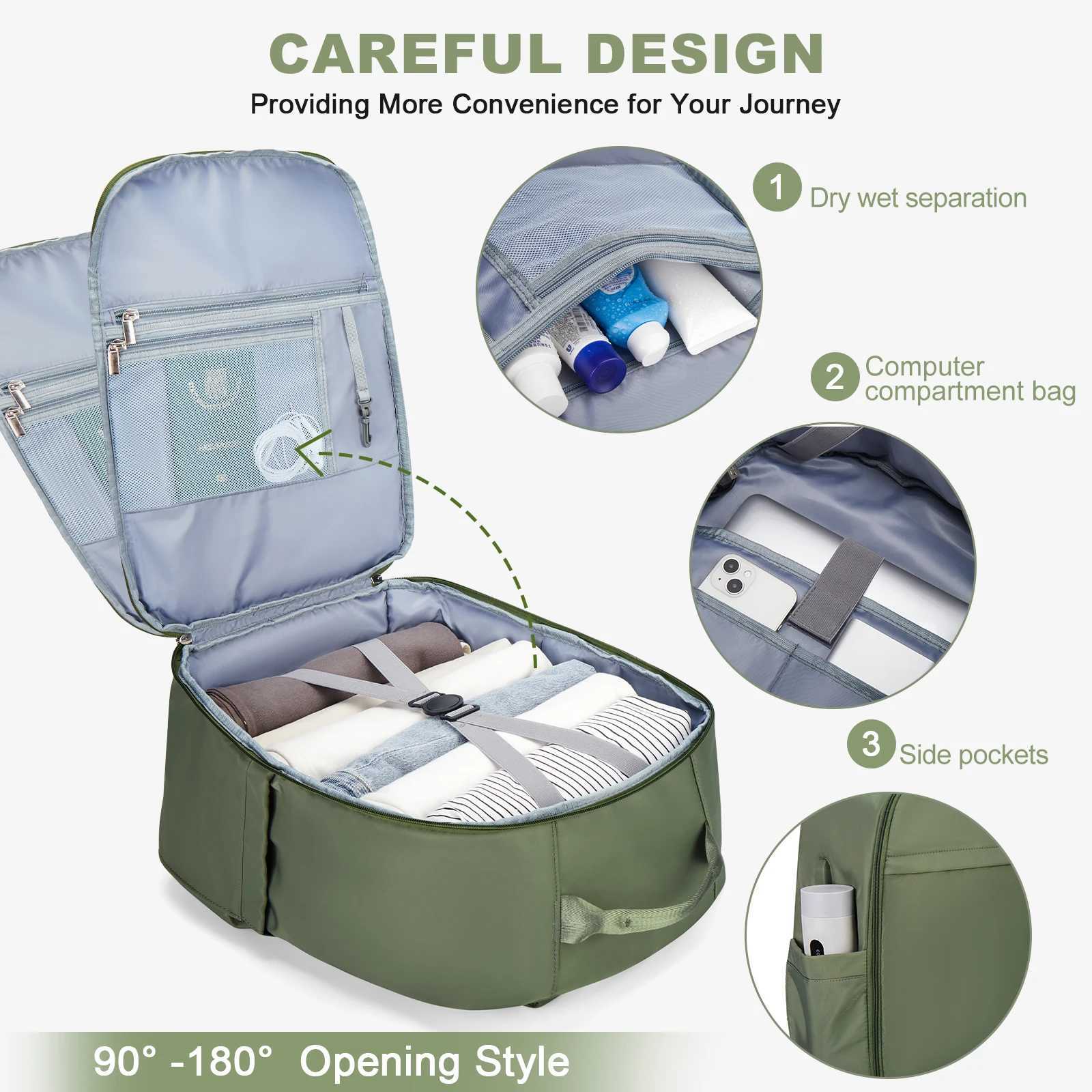 Easyjet Cabin Bag 45x36x20 Backpack Travel Backpack Woman Ryanair with Aeroplane Hand Luggage Laptop Man Daypack 240906