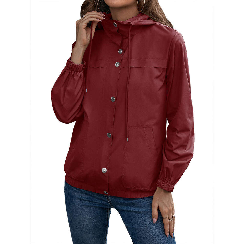 2024 Autumn and Winter TEMU Women's New Sports Mountaineering Suit Waterproof Jacket Top Women