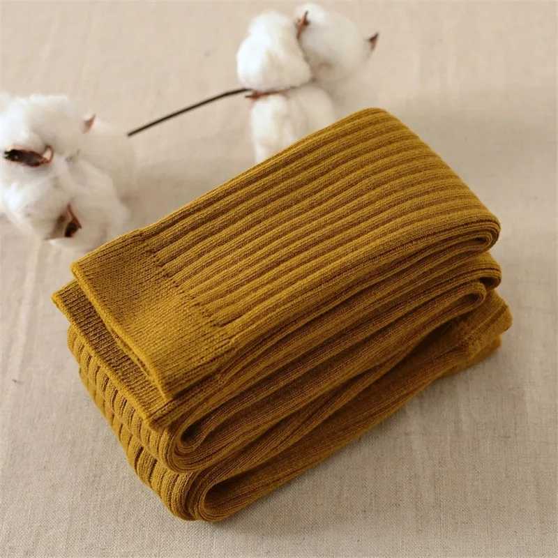 Solid Kids Girls Leggings Cotton Knit Leggings for Girls Casual Childrens Girl Summer Pantyhose Summer Spring Y240906