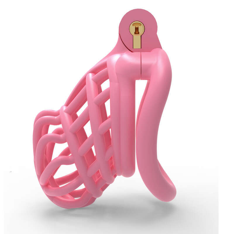 New Pink 3D Stegosaur Series - Thornbone Stegosaur Breathable Chastity Lock Men's Virginity Tool Sex Cobra