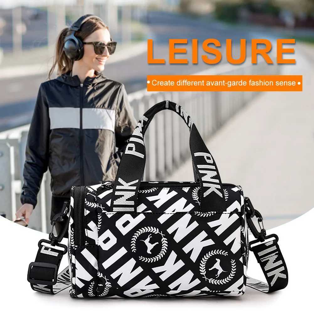 Fitness bag womens mini fitness bag multifunctional outdoor yoga exercise bag ultra light nylon outdoor travel shopping bag W240906