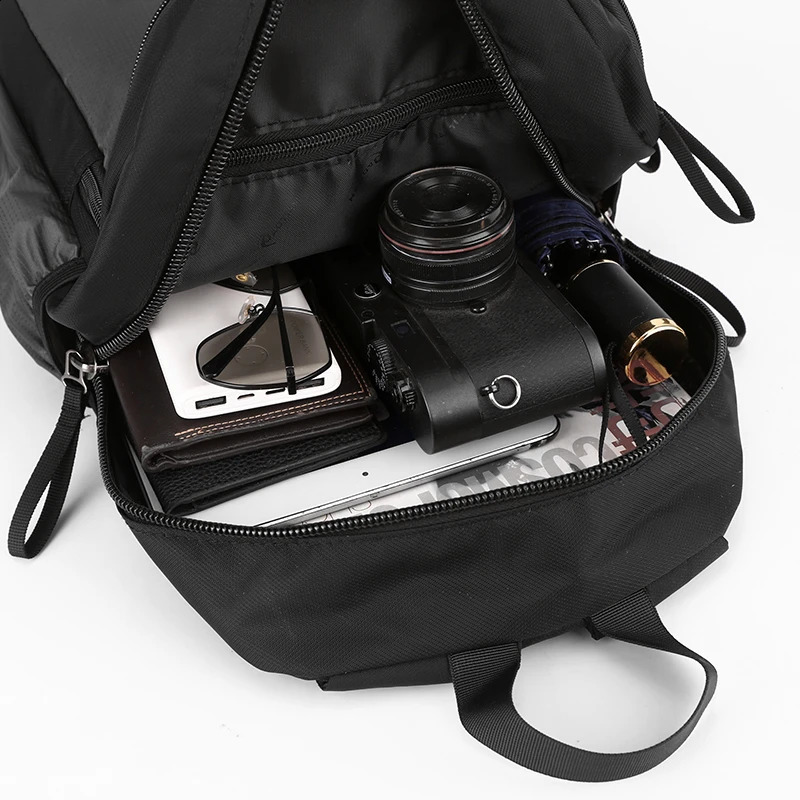 AOTIAN Mens Backpack Light Laptop Knapsack School Bag Large Capacity Boys Travel Shoulder Nylon 240906