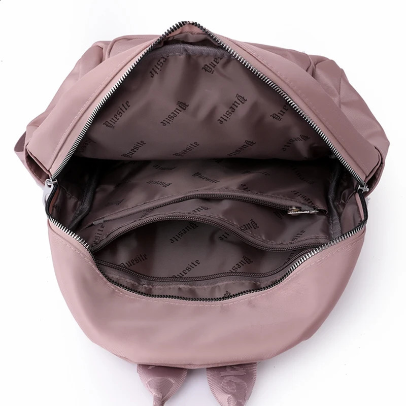 Fashionable womens backpack girl nylon travel Knapsack daily bag Rucksack youth school Mochila Feminina 240906