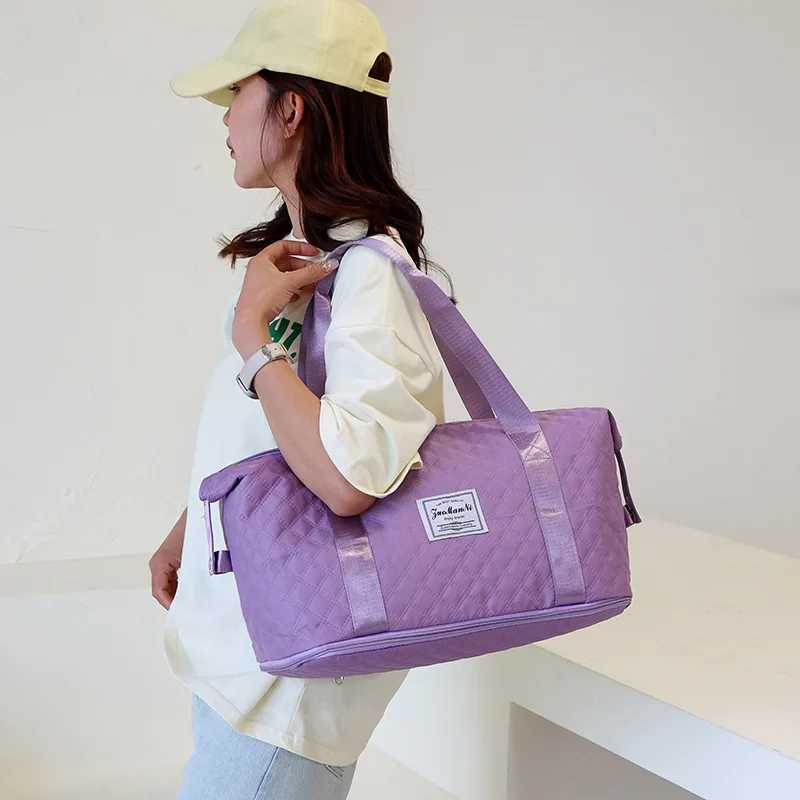 Mens sports bag swimming handbag fitness yoga large mens weekend shoulder Bolsas for carrying luggage womens training and exercise travel W240906