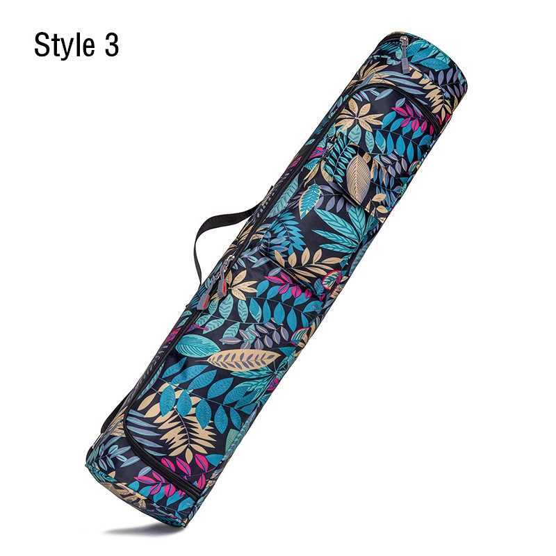 Fashionable portable yoga mat bag unisex Pilates mat shoulder cross body bag sports bag W240906