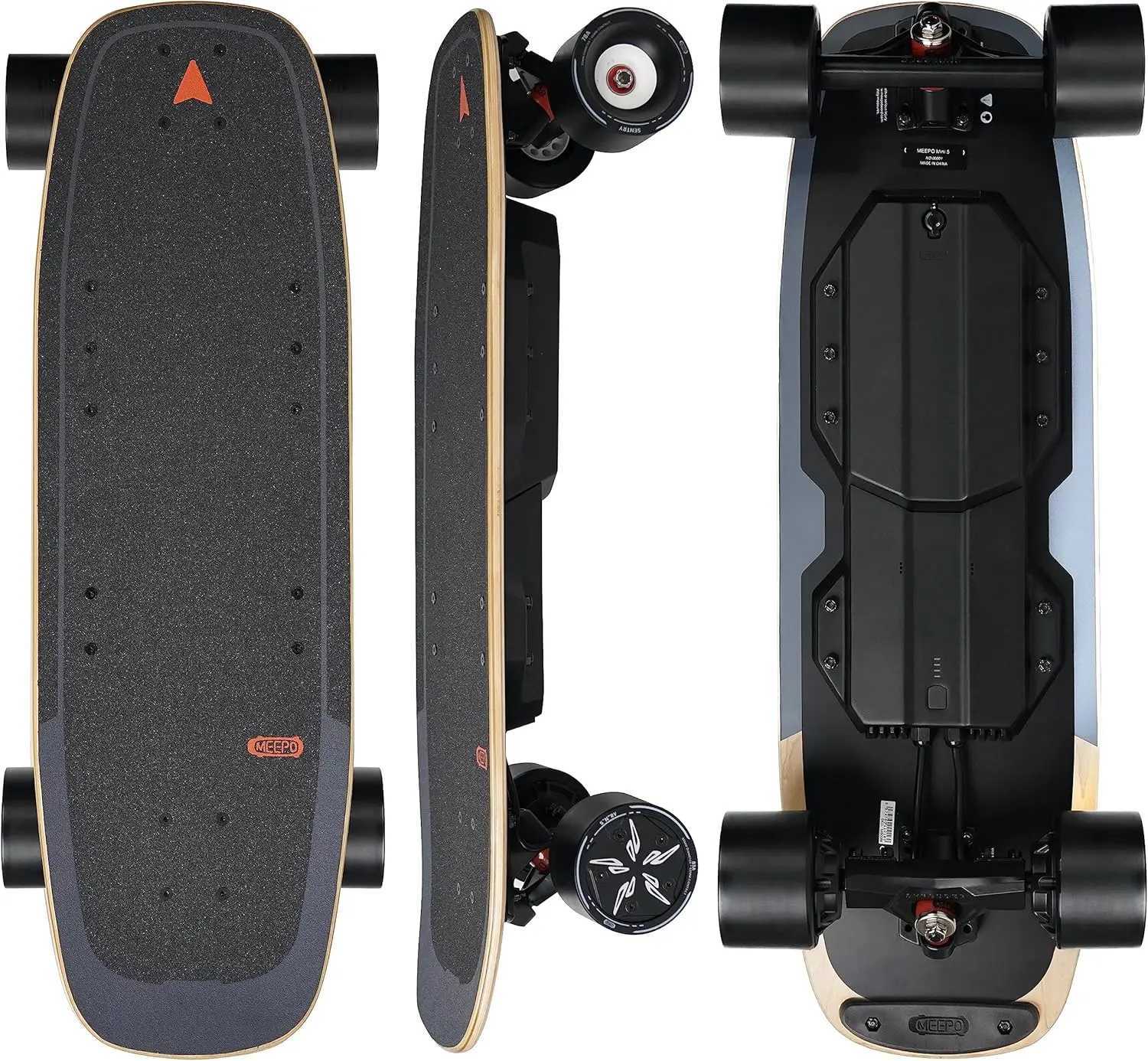 Inline Roller Skates MEEPO Electric Skateboard with Remote 28 MPH Top Speed 11 Miles Range330 Pounds Max Load Maple Cruiser for Adults and Teens R2504