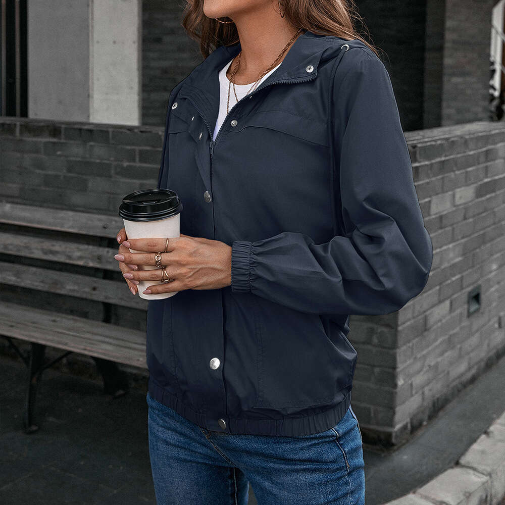 2024 Autumn and Winter TEMU Women's New Sports Mountaineering Suit Waterproof Jacket Top Women