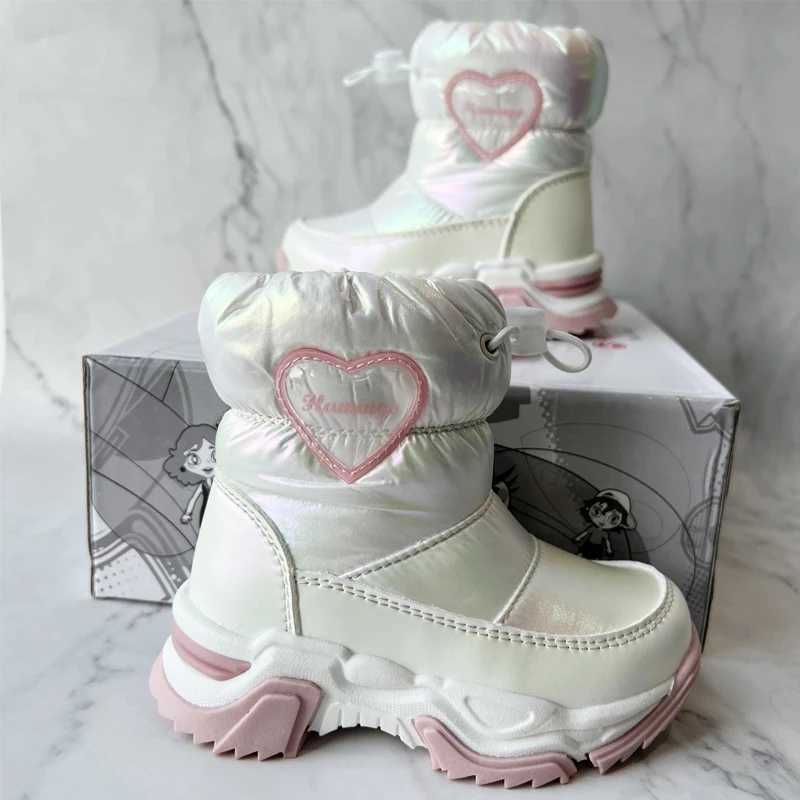 FLAMINGO Winter Wool Keep Warm Shoes Anti-slip Children High Quality Snow Boots for Girl Size 23-28 Free Shipping M240906