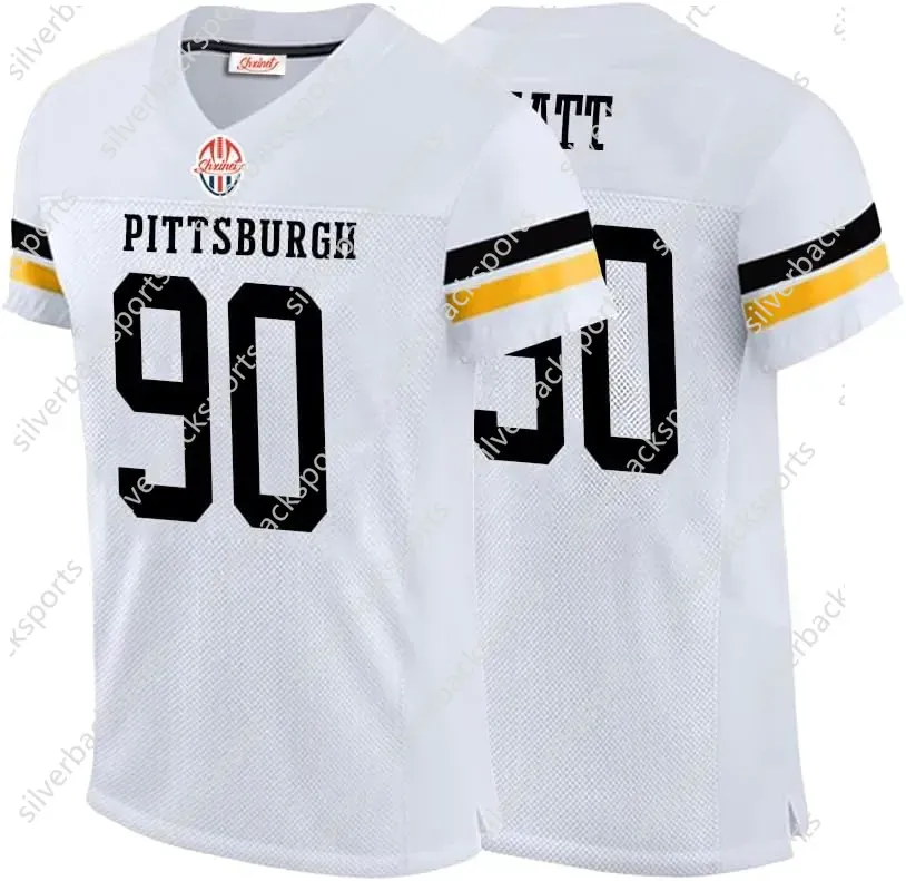 DIY ed Mens/Youth 10 Mitchell 22 Nee 90 T.J. 43 Troy 55 Devin 8 Kenny Football Jerseys For Fans Players This baseball uniform is a quick-drying custom