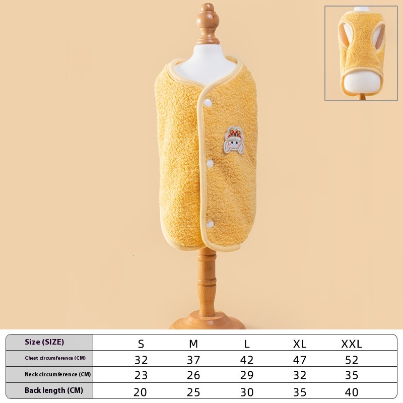 Comfortable Pet Cardigan for Small Dogs and Cats - Ideal for Spring and Autumn Wear