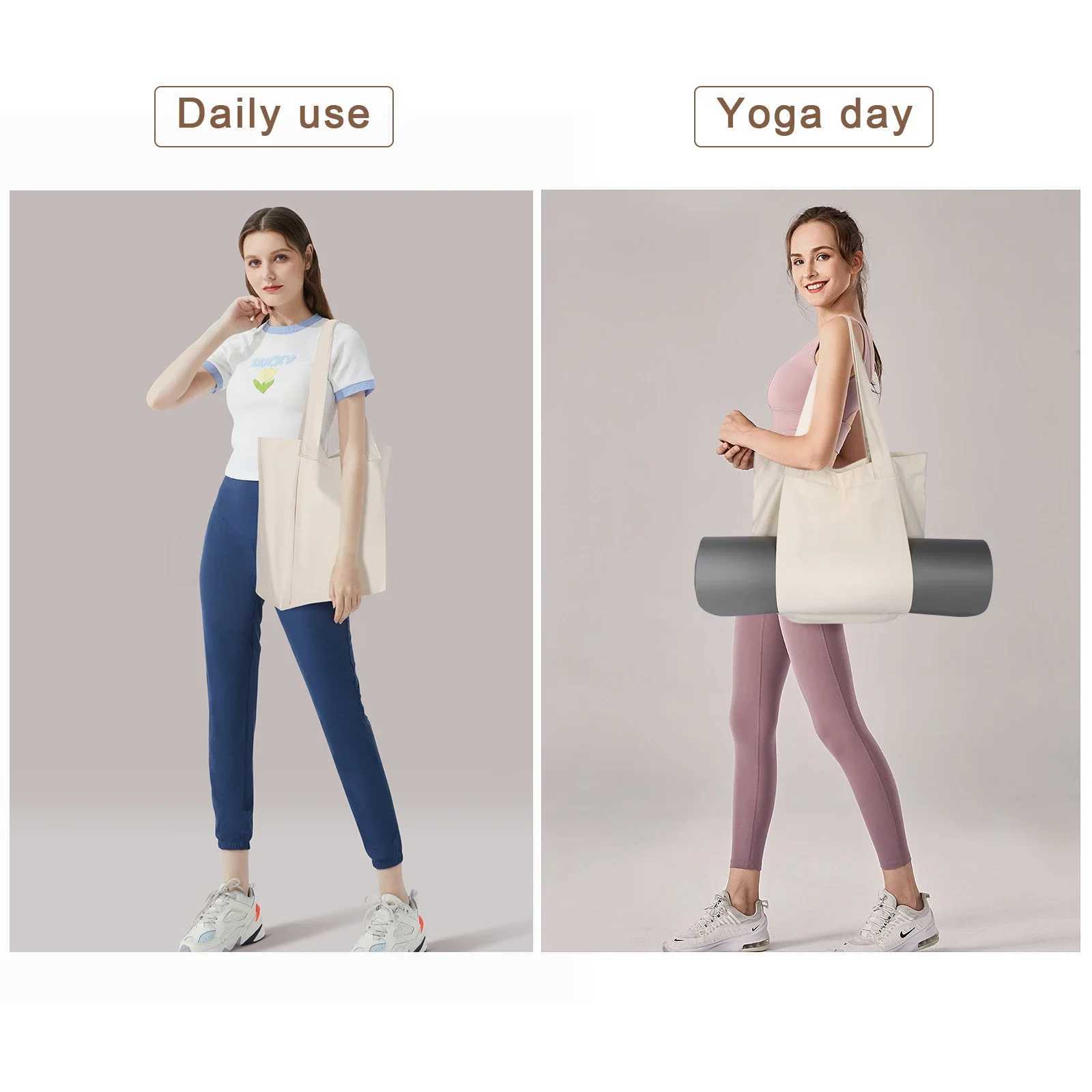 Yoga mat bag multifunctional Pilates mat bag large capacity shoulder bag outdoor travel fitness handbag W240906