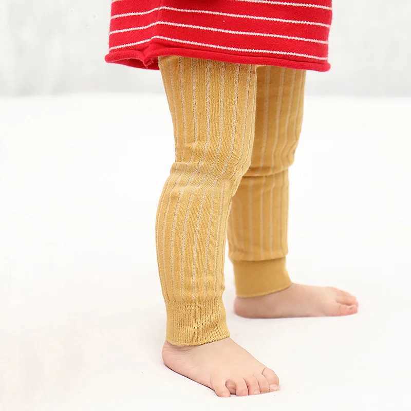 2023 Spring Autumn Baby Pants Newborn Girls Leggings Soild Color Cotton Pants Kids Children Leggings 0-6 Years Y240906