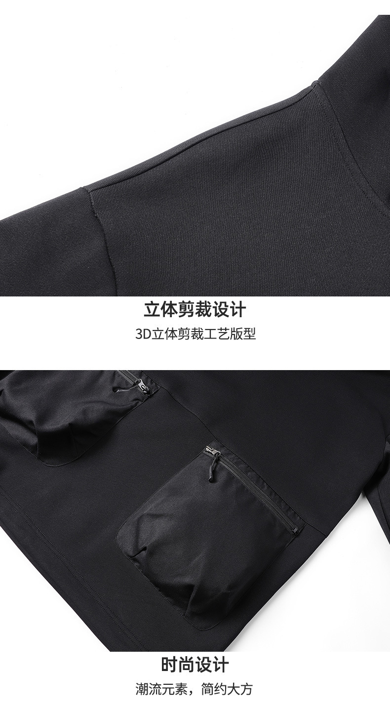 Designer Hoodie American Hooded Sweatshirt Polo Hoodie Men's Spring And Autumn New Style Trendy Brand Plus Size Pullover Loose Fat Oversized Jack