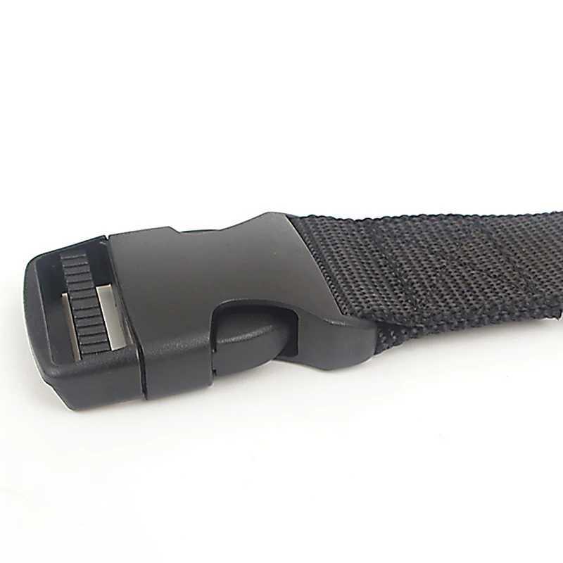 125cm nylon woven military mens waist belt adjustable mens outdoor travel tactical belt with plastic buckle W240905
