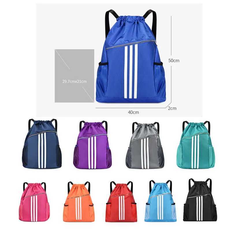 Sports bag gym womens drawstring basketball fashion 2022 large fitness shoulder Bolsas womens travel mens yoga mens backpack W240906