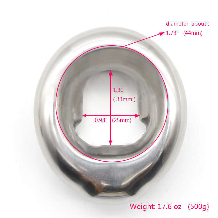 Metal stainless steel rooster ring heavy pendant ring chastity lock alternative gay adult product A334