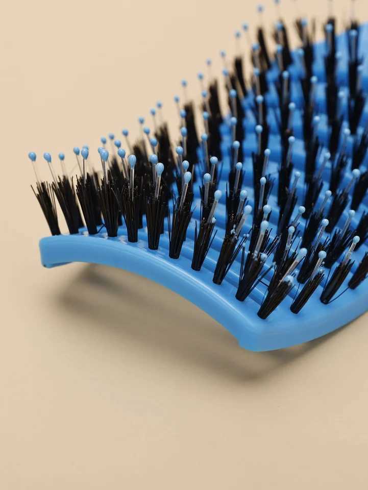 Hair Brushes Hair Brush Scalp Massage Comb Hairbrush Bristle Nylon Women Wet Curly Detangle Hair Brush Salon Hairdressing Styling Tools Y240824HV76 - view 4