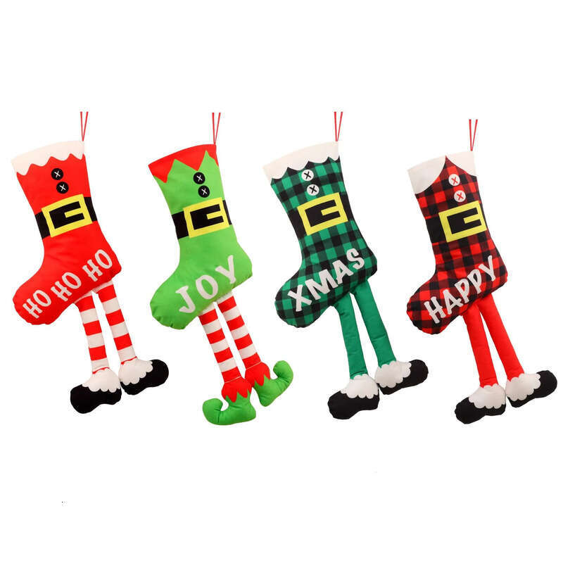 New Christmas Soc X Decorations CM Scene Layout Props Children S Gift Bag Pendants