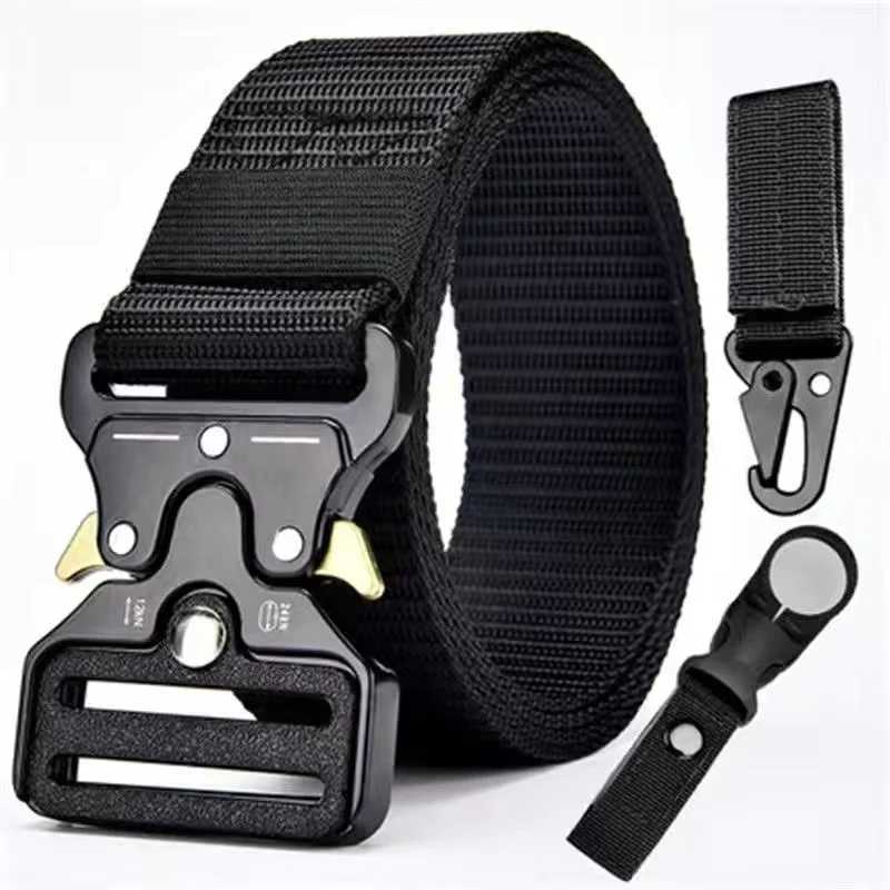 New outdoor multifunctional belt buckle hiking backpack nylon hanging buckle mens tactical belt accessories new keychain W240905