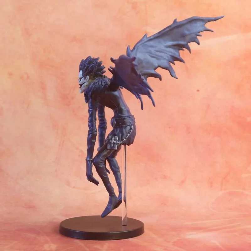 24CM Animated Character Death Note Ryuk Yagami Light MisaMisa PVC Standing Model Posture Childrens Series Gift Decoration Sculpture W240905357