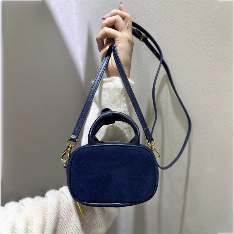 Boston women's bag niche crossbody pillow bag premium leather versatile handbag for women 240915