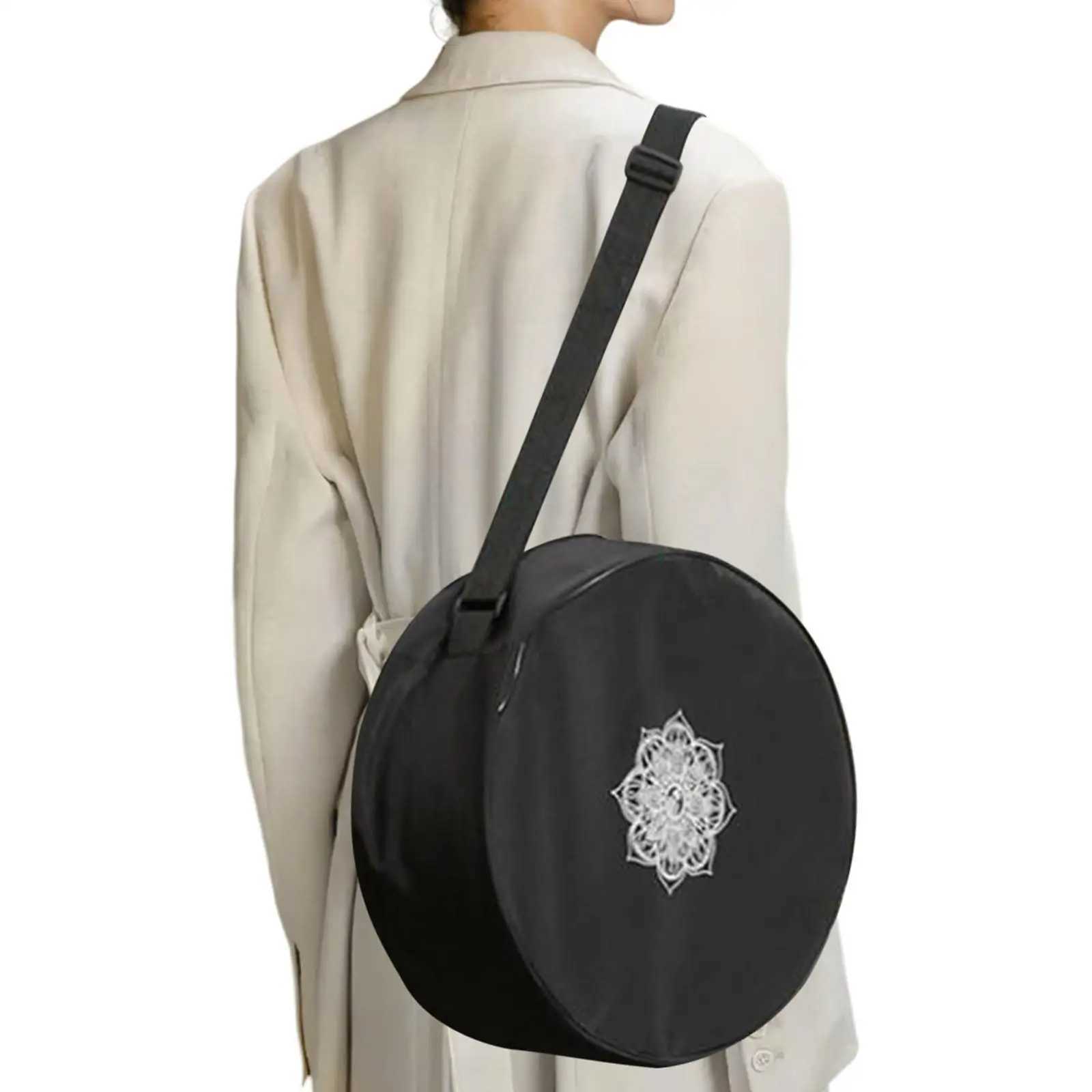Yoga wheel bag stable yoga storage bag adjustable shoulder strap yoga handbag W240906