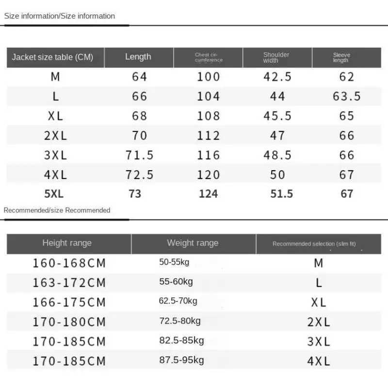 New pure cotton mens jacket for autumn and winter mens oversized jacket mens winter coat casual jacket Y240906