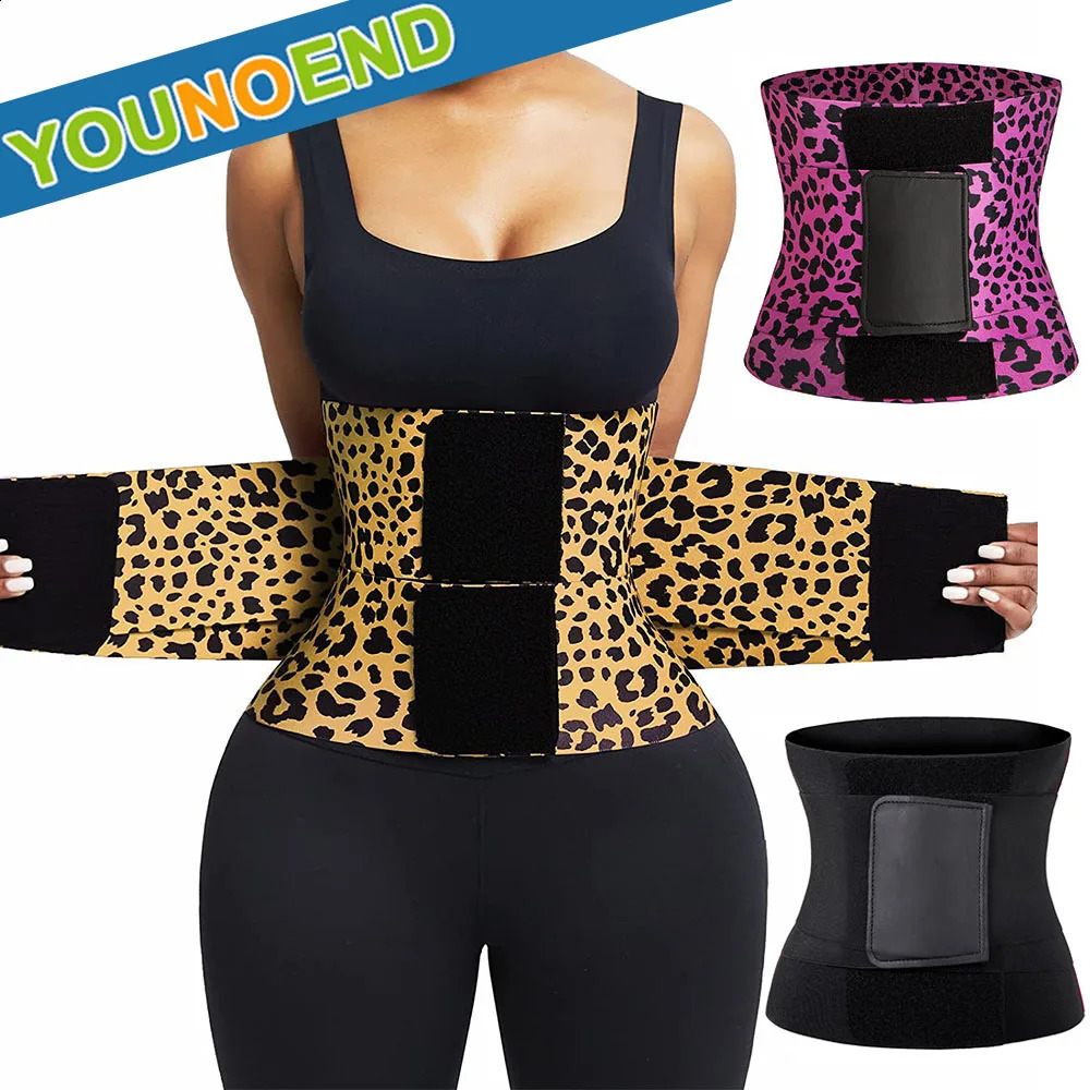 Waist trimmer sweatband waist trainer shapewear abdominal weight loss female abdominal weight loss sports and fitness belt 240903