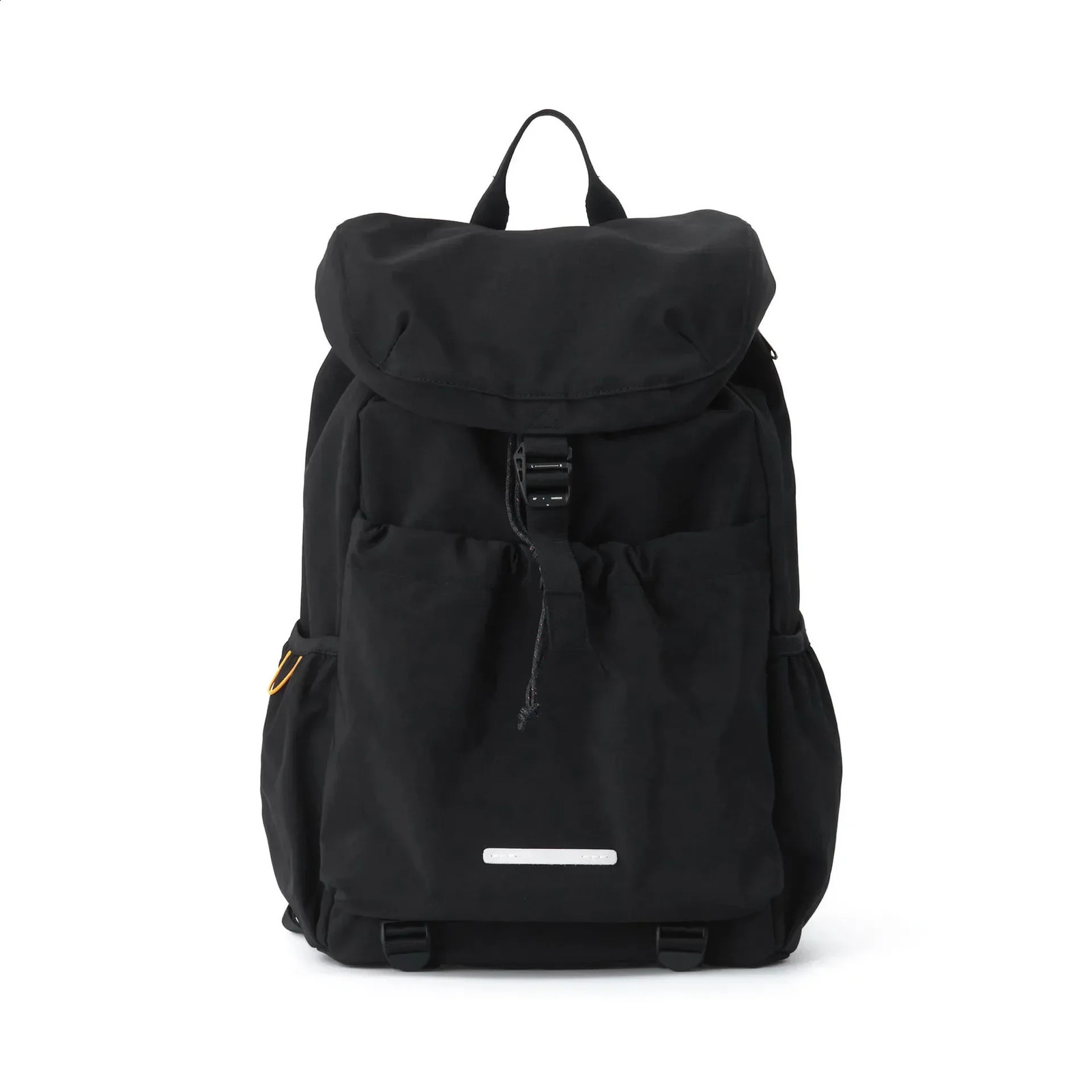 Shoulder strap flap pull rod Korean unisex nylon backpack fashion outdoor sports travel mens youth school 240906