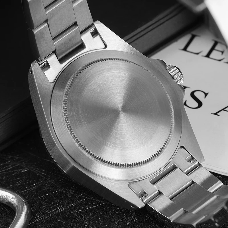 Watchdives WD16570 Automatic Mechanical NH34 GMT Watch Sapphire Crystal Luminous Waterproof 100m Stainless Steel Men Watches 240716