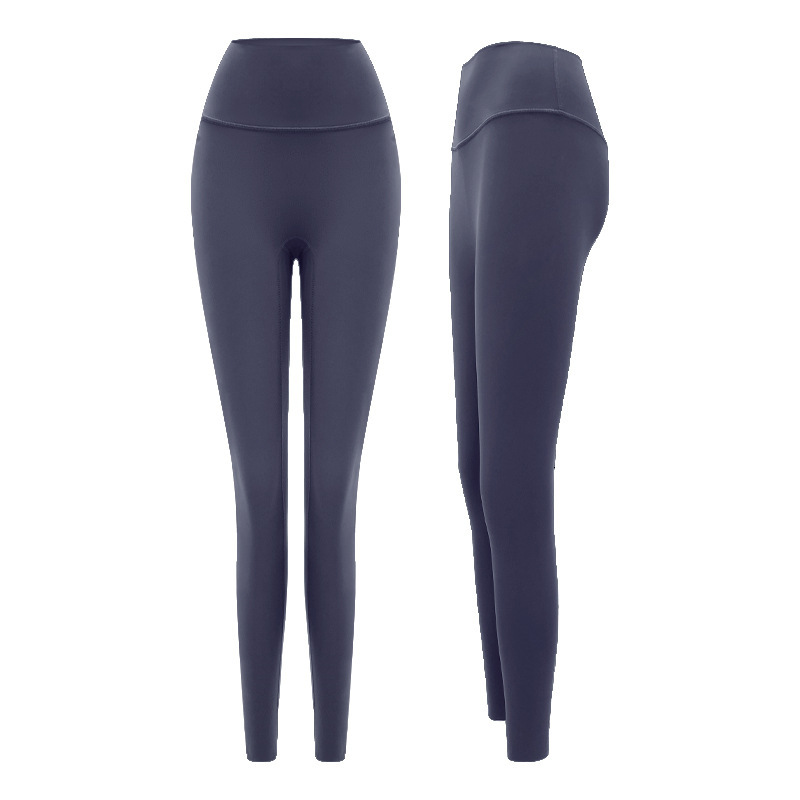 Yoga women's autumn winter new high waisted plush insulation running and training pants