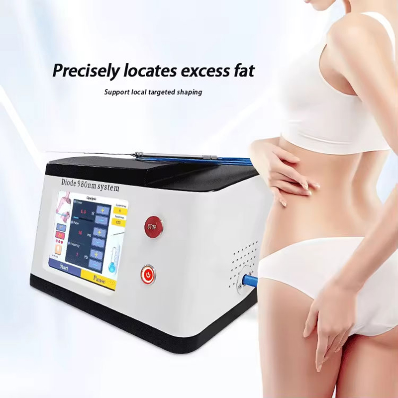 High Quality 980Nm Laser Plastic Liposuction Surgery Laser Fiber For Lipolysis Fat Reduction Diode Laser Endolift Liposuction Machine