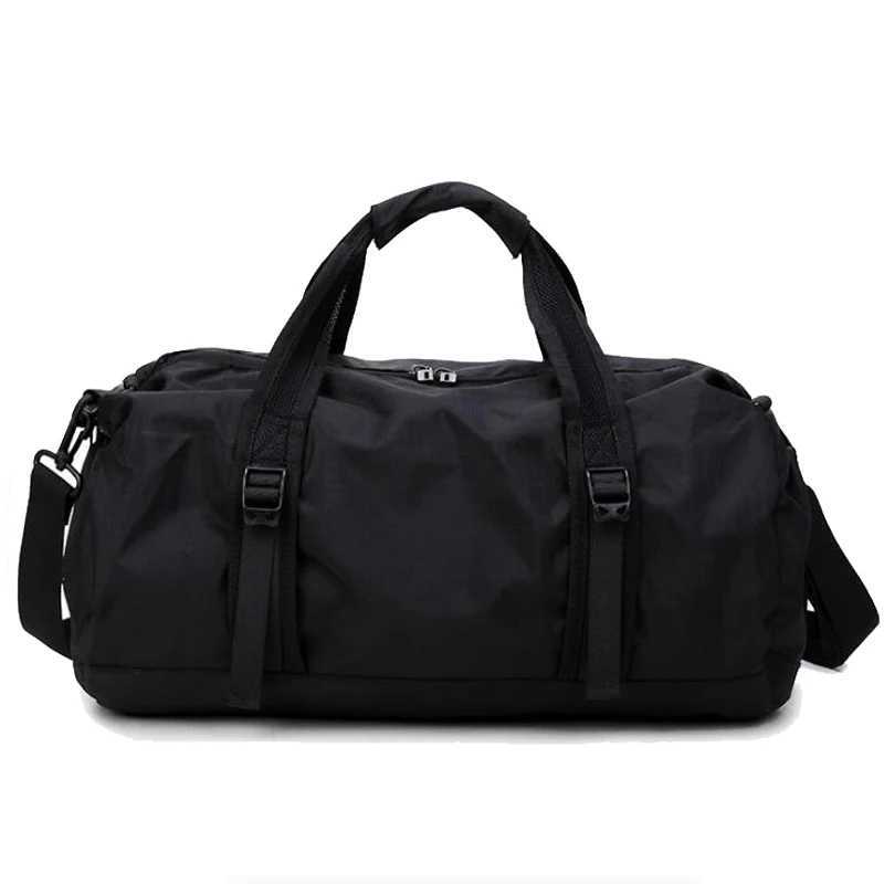 Fitness bag foldable waterproof large space outdoor swimming bag travel equipment handbag fitness bag womens yoga shoe bag W240906