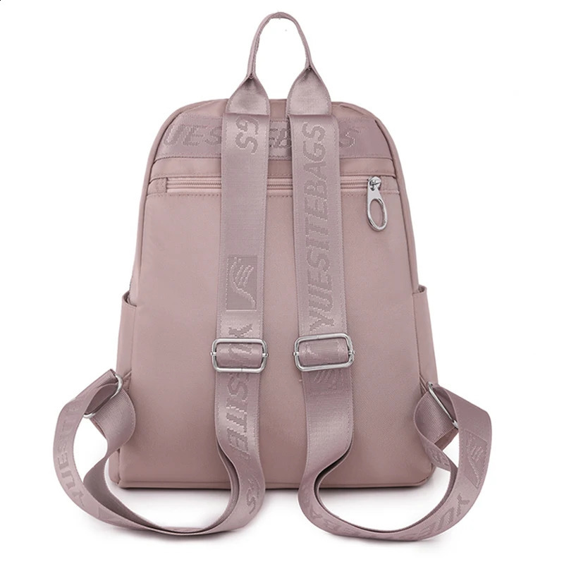 Fashionable womens backpack girl nylon travel Knapsack daily bag Rucksack youth school Mochila Feminina 240906